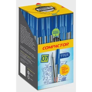CANETA COMPACTOR ESF 07 PRETA CX/0050/UN