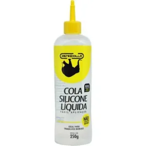 Cola para artesanato Silicone Liquido 250grs. - Rendicolla