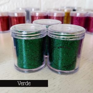 GLITER POTE 3G VERDE ESCURO