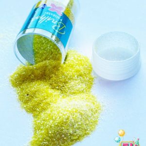 GLITER POTE 3G AMARELO NEON