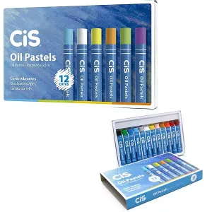 Giz pastel Oleoso 12cores - Sertic