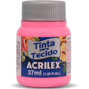Tinta para Tecido Fosca 37 ml (Rosa) - Acrilex
