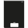 Caderno brochura 1/4 (capa dura) Stiff 48 Folhas Preto - Jandaia
