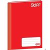 Caderno brochura 1/4 (capa dura) Stiff 96 Folhas Vermelho - Jandaia