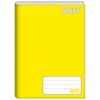Caderno brochurao (capa dura) Stiff 48 Folhas AMARELO - Jandaia