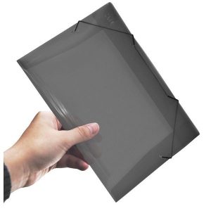 Pasta aba elástica (plástica) Mini Fumê - Acp