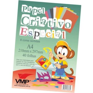 Bloco para Educação Artística Especial A4 8 cores 40 fls. 60 g - V.M.P.