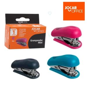 Grampeador Mini para 12 Folhas Jocar Plast Cores Sortidas - Leonora