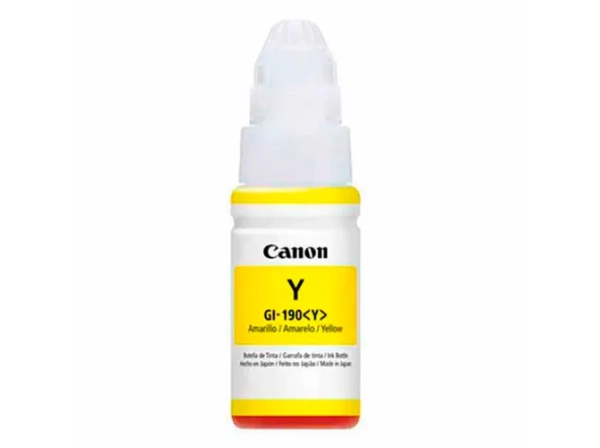 REFIL DE TINTA CANON GI-190 Y AMARELO - ORIGINAL - Image 2