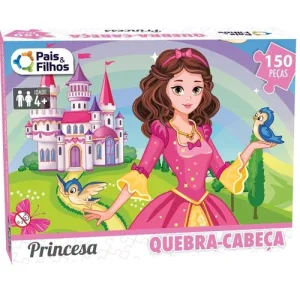 Quebra-cabeça (cartonado) Princesas 150 Pecas - Pais E Filhos