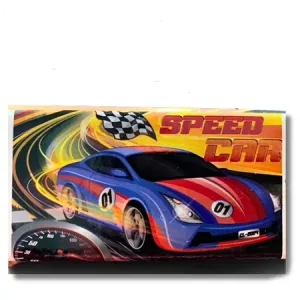 Quebra-cabeça Cartonado Speed Car 100 Peças 24 cm x 16 cm x 5 cm - Coluna