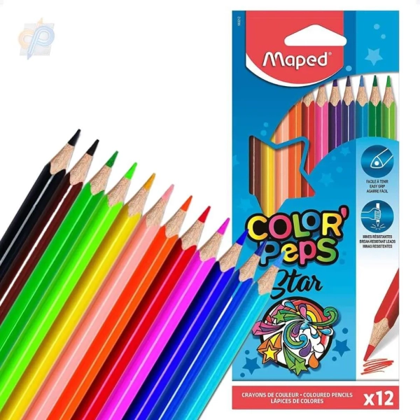 LAPIS COR MAPED 12 CORES STAR
