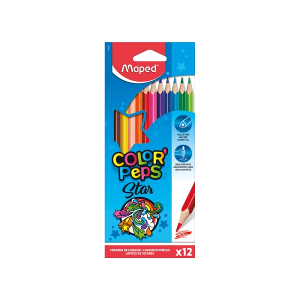 LAPIS COR MAPED 12 CORES STAR - Image 2