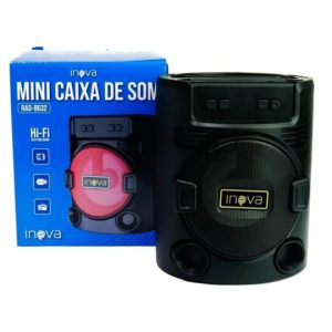 Caixa de Som Bluetooth Portátil Usb Cartão SD Inova - RAD-8632