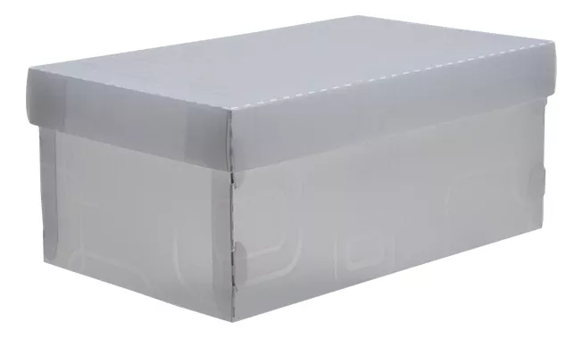 Caixa organizadora Top Fine Sapato 28x17x12cm.Cri - Dello