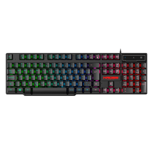 Kit Gamer Kross 5 em 1 - USB, LED, Iluminação Rainbow - KE-GK5150 Mouse + Teclado + Mouse Pad + Headset e Mouse Bungee