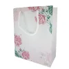 Sacola para Presente Kraft M 21 cm x 17 cm x 8 cm -FLOR