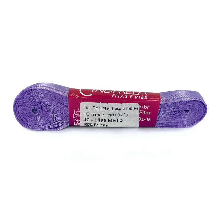 Fita de Cetim N.01 07mm com 10mts - COR 42