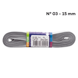 Fita de Cetim N.03 15mm com 10mts - COR 24
