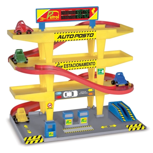 Pista Auto Posto - Nig Brinquedos