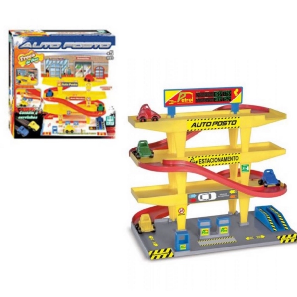Pista Auto Posto - Nig Brinquedos - Image 2