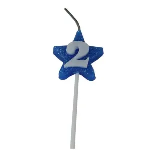 VELA ESTRELA AZUL- NUMERO 2