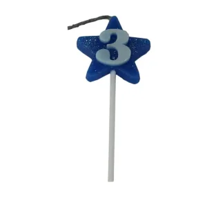 VELA ESTRELA AZUL- NUMERO 3