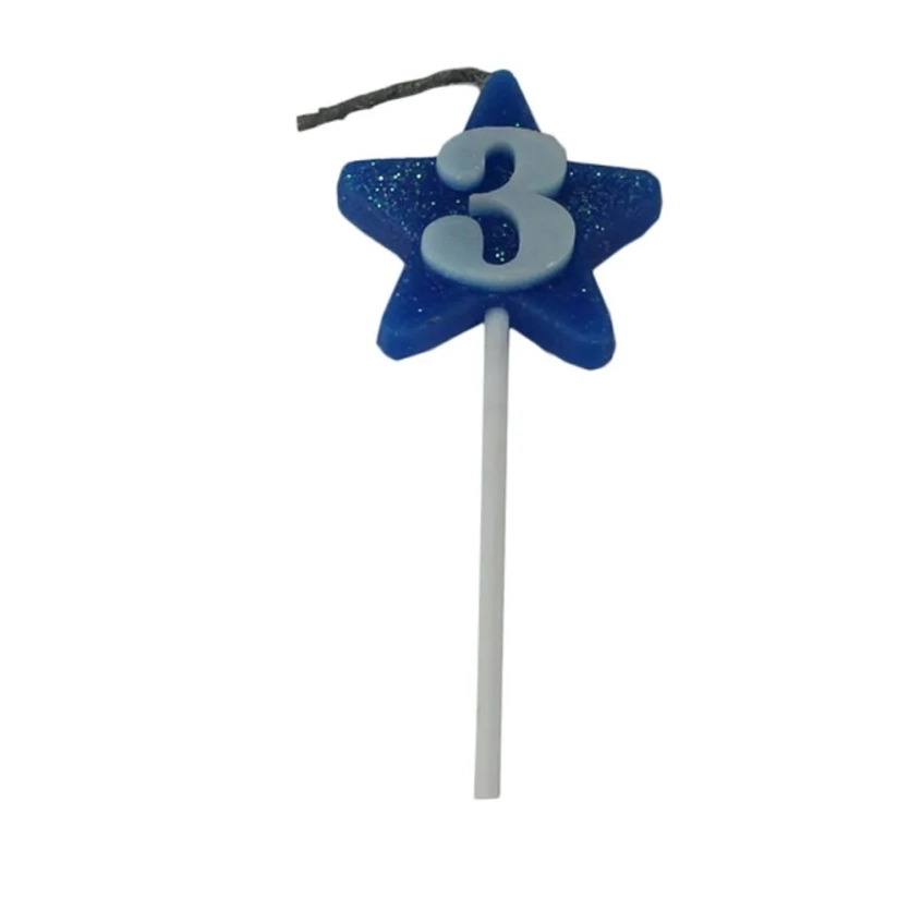 VELA ESTRELA AZUL- NUMERO 3