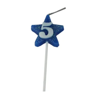 VELA ESTRELA AZUL- NUMERO 5