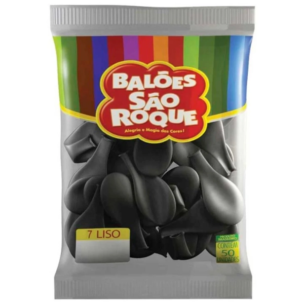 BALÃO SÃO ROQUE N°7 - PRETO - Image 2