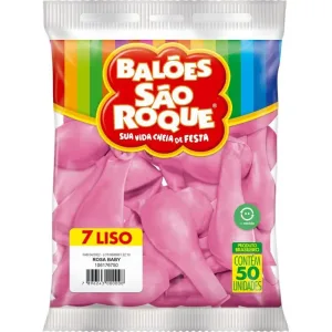 BALÃO SÃO ROQUE N°7 - ROSA