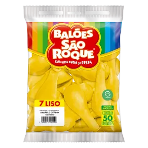 BALÃO SÃO ROQUE N°7 - AMARELO