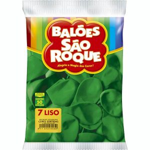 BALÃO SÃO ROQUE N°7 - VERDE FOLHA