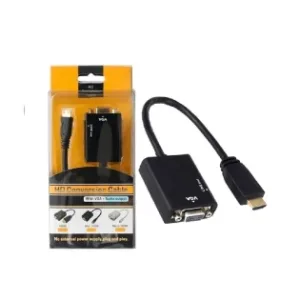 Cabo Conversor De Hdmi Para Vga X-Cell