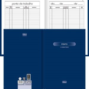 Livro ponto Oficio 100 Folhas - Tilibra