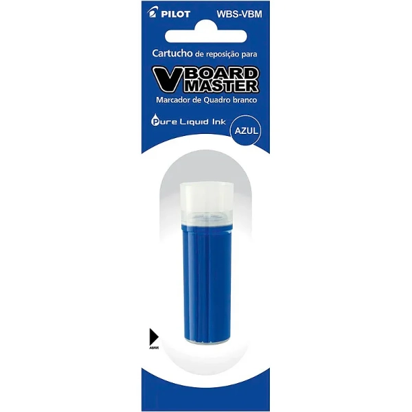 Refil P/Marcador Quadro Br Wbm AZUL