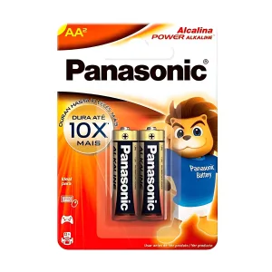 PILHA PANASONIC ALC AA PEQ 2UN