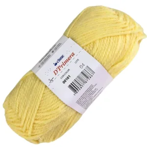 Lã para tricô 00161 40 g Amarelo Bebê - Coats Corrente