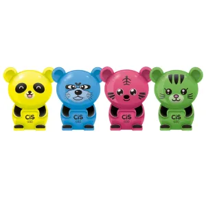 Apontador com Depósito Decorado Cis 680 Fun 3 Cores Sortidas - Sertic