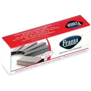 Grampo para grampeador 26/6 Galvanizado 5000 Grampos - Frama