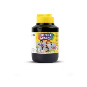 TINTA GUACHE ACRILEX 250ML 520 PRETA
