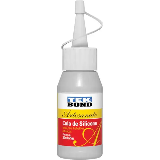 COLA PARA ARTESANATO SILICONE LIQUIDA 25G/30ML