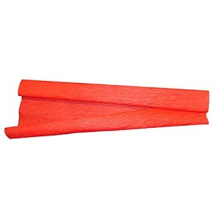 Papel crepom Vermelho  - V.M.P. 48CM X 2MT