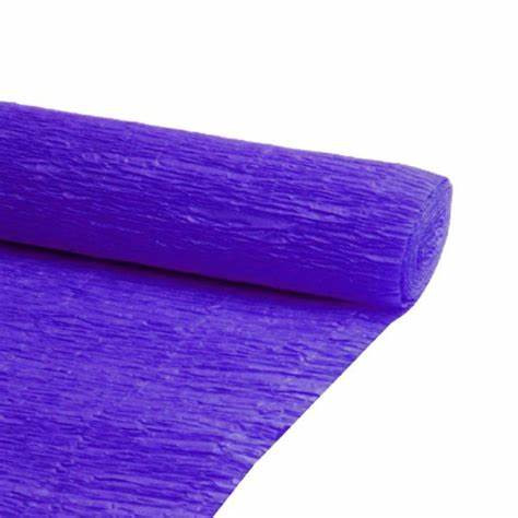 Papel crepom Roxo 48cmx2,00m. - V.M.P.