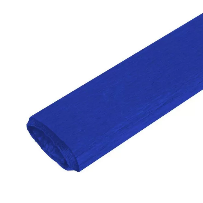 Papel crepom AZUL ROYAL 48cmx2,00m. - V.M.P.