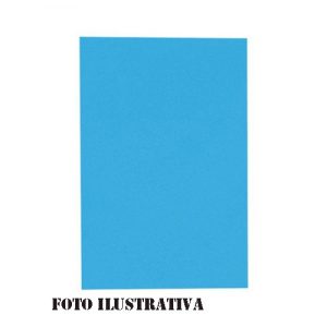 PLACA EM EVA 48X40CM AZUL CLARO 1,6MM - MAKE+