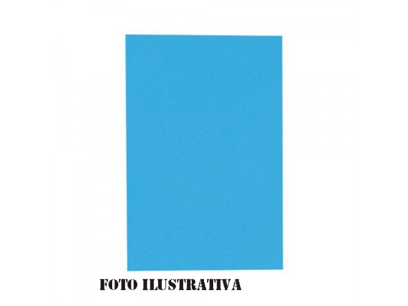 PLACA EM EVA 48X40CM AZUL CLARO 1,6MM - MAKE+