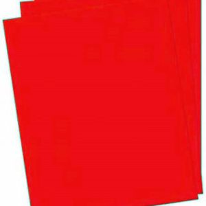 PLACA EM EVA 48X40CM VERMELHO 1,6MM  MAKE+