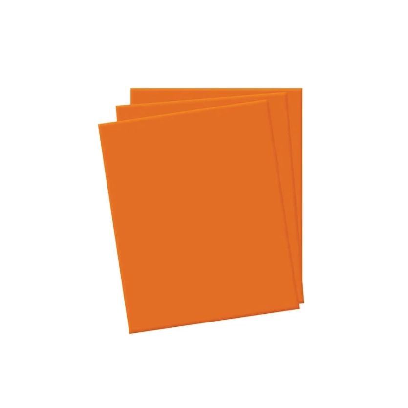 PLACA EM EVA 48X40CM LARANJA A10 1,6MM  MAKE+