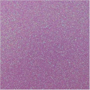 PLACA EM EVA 47X40CM ROXO NEON COM GLITTER 1,8MM.  - DUBFLEX